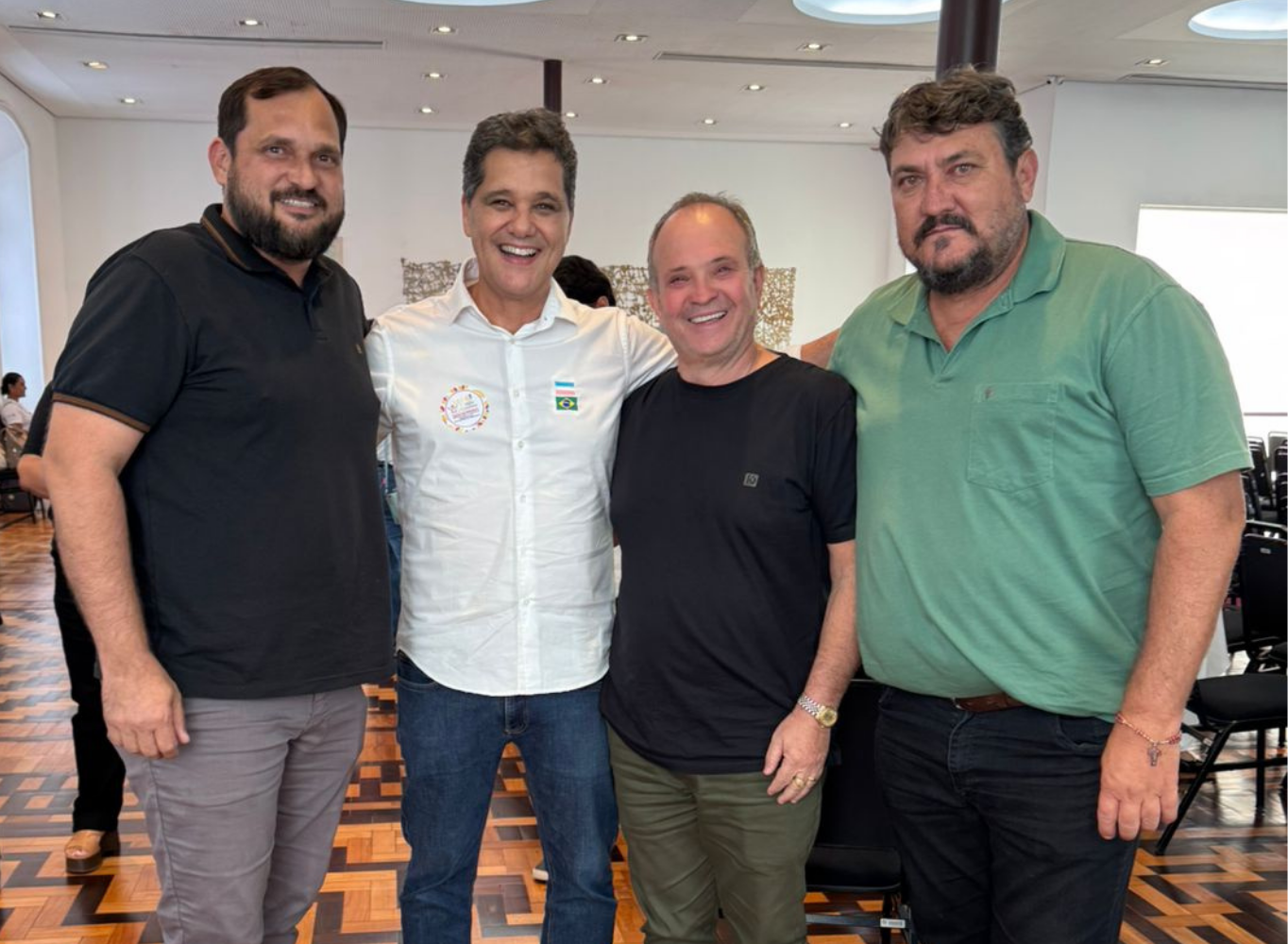 NOTÍCIA: Agenda com o vice-governador Ricardo Ferraço para pleitear obras em São Gabriel da Palha